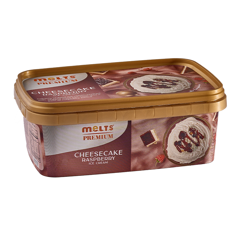 Melts 1L Cheesecake Raspberry